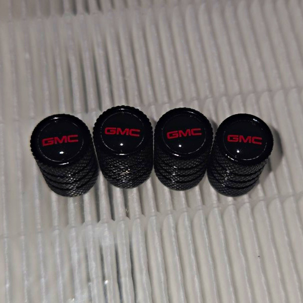 Tire Valve Stem Caps for GMC Series Metal Car Wheel Air caps Auto Valve Stem Cap
