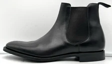 Church's Houston Black Leather Chelsea Boots - Size 7 (UK) F / 8 (US) Beatles