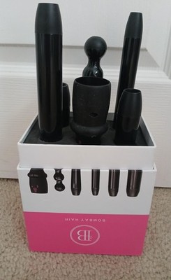 Bombay 5 In 1 Professional Hair  Curling Wand Set
