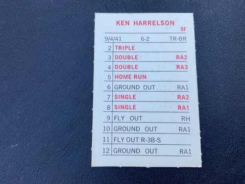 1969 MLB MILTON BRADLEY A-k LISTED ALPHABETIC ORDER PICK CARDS YOU WANT - Bild 297 von 435