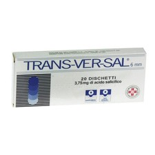 Cerotti Transdermici per Verruche e Calli - Acido Salicilico 3,75 mg, 6 mm - Tra