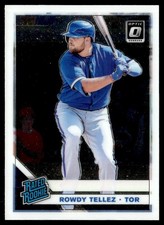 2019 Donruss Optic Rowdy Tellez Toronto Blue Jays #52