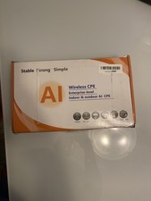 ULNA WiFi Bridge CPE with 16dBi High-gain Antenna, Long Range Up to 3km, 27dBm,