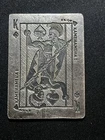 Custom Pour .999 Fine Silver Kamehameha Bar 4.69 Troy oz Rare Only 1 Made
