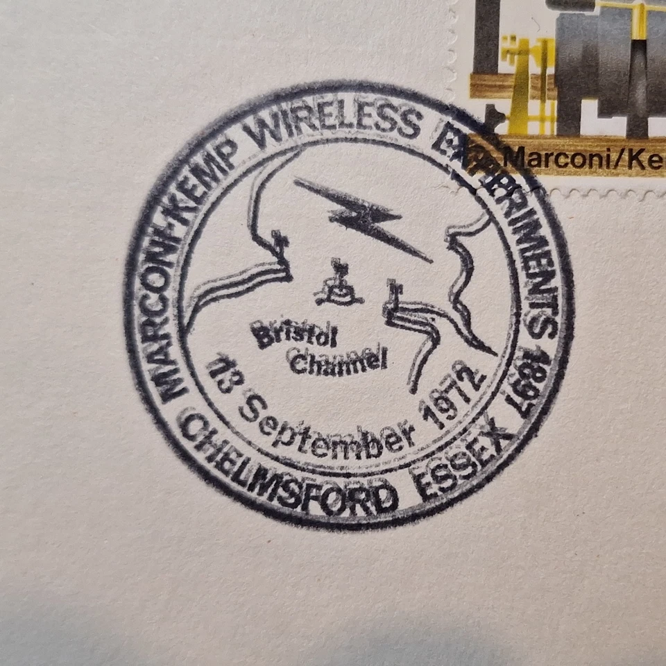 Great Britain: 75th Anniv. of 1st transmission over water; First Day Cover; FDC - Image 3 of 4