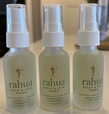 Rahua Scalp and Skin Toner Vegan Botanical Mist Plant Derived (3) 1oz Each