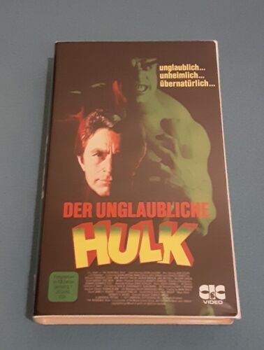 DER UNGLAUBLICHE HULK / VHS / Softbox / Lou Ferrigno / Rarität - Bild 1 von 3