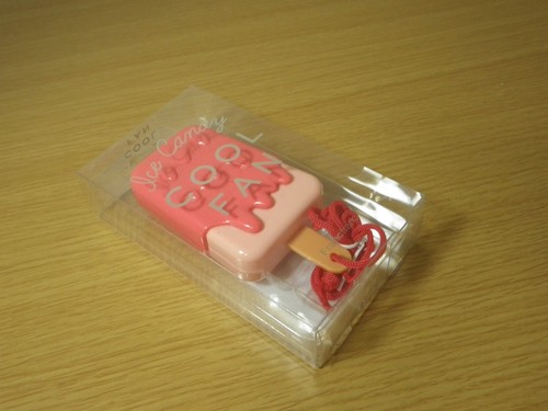 ICECANDY COOLFAN STRAWBERRY PK From Japan cool fan - Picture 4 of 9