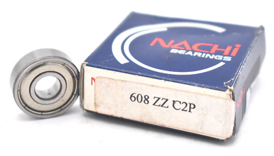 NACHI 608 ZZ C2P NACHI MINIATURE BALL BEARING | eBay