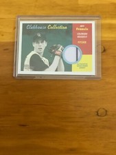 2006 Topps Heritage Baseball Jersey Card, Clubhouse Collection, Jeff Francis