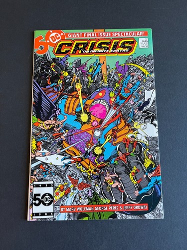Crisis on Infinite Earths #12 - Wally West becomes Flash (DC, 1986) NM