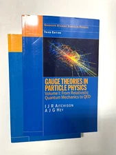 2 books Gauge Theories in Particle Physics Volume 1 & 2 Aitchison Hey paperback