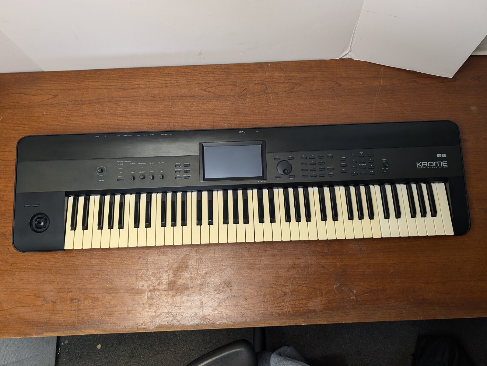 Korg Krome 73 Key Workstation Keyboard KROME73 for sale online | eBay