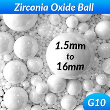 Precision Grade 10 ZrO2 Zirconia Oxide Ball G10 Ceramic Bearing Balls Polish