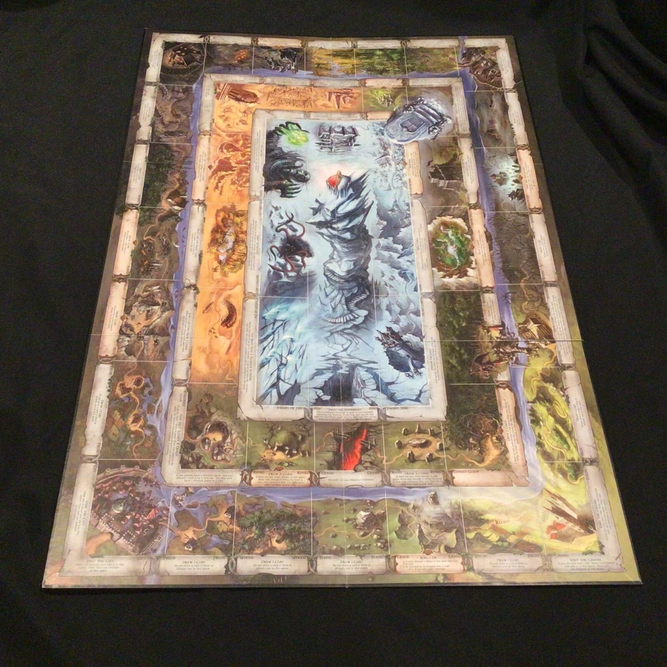 Talisman REVISED 4th THE CATACLYSM Expansion Replacement GAME BOARD ONLY - Image 2 of 4