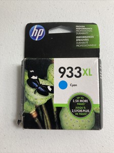 HP 933 XL Cyan Ink Cartridge Expired Jan 2020 | eBay