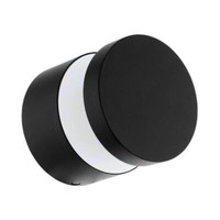 Eglo 97303 Melzo Led AußEn-Wand-/Deckenleuchte 11W Ø135Mm Schwarz Warmweiss Ip