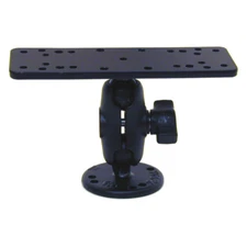 RAM Mount Marine B-Ball 6.25 x 2 inch Plate Short Screw Down Mount RAM-B-111U-A