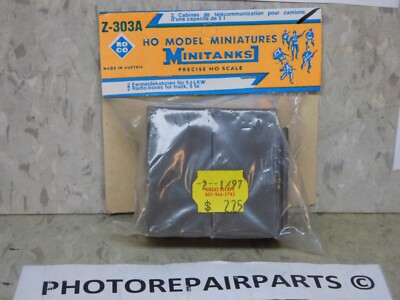 Roco Minitanks (NEW)  Z-303A Modern Radio Cabins Set for 5T Truck Lot #7147K 