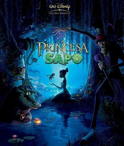 The Princess and the Frog DVD La princesa y el sapo Spanish