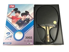 Table Tennis Paddle DHS H3002 Ping Pong Racket Shakehand 3 Star Bat Quick Attack