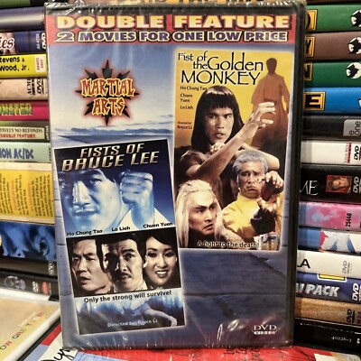 Fists of Bruce Lee 1978 / Fist of the Golden Monkey 1983 DVD New Martial Arts