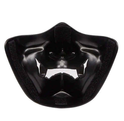 Half Face Masks Monster Kabuki Samurai Airsoft Evil Hannya Oni Noh Cosplay Party - Picture 5 of 20