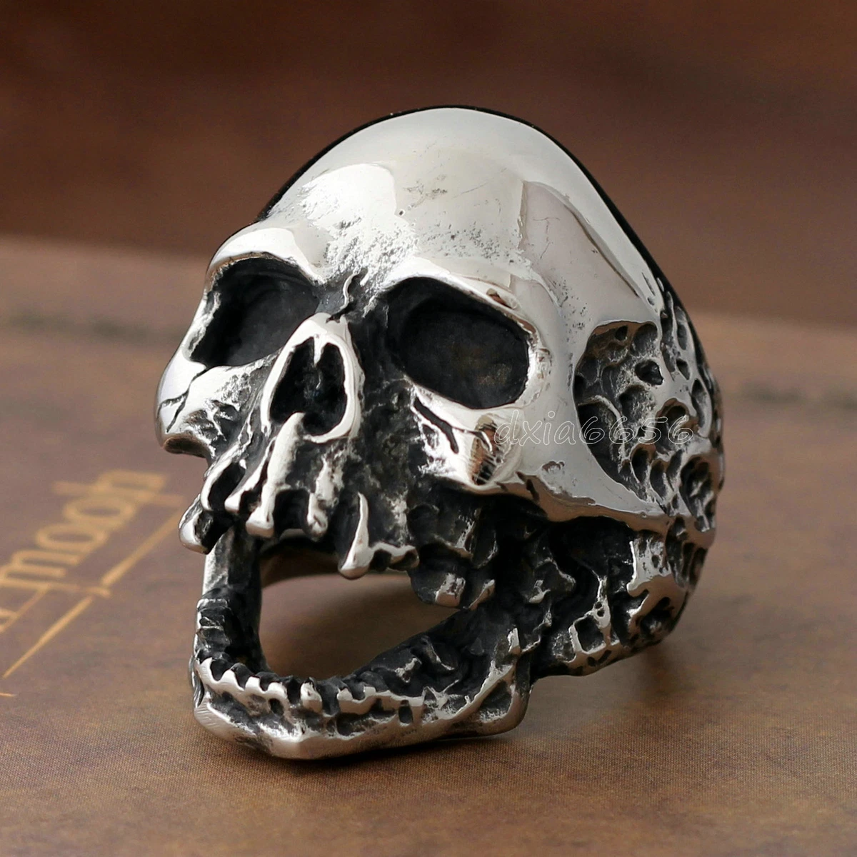 Demon sale skull ring
