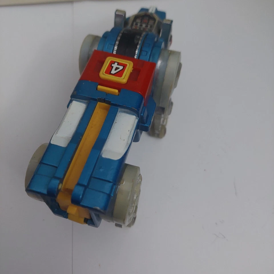 Orig. 1981 Y&K Voltron Blue Lion #4 Die Cast Metal Vintage Japan GB-36 nice - Image 4 of 4