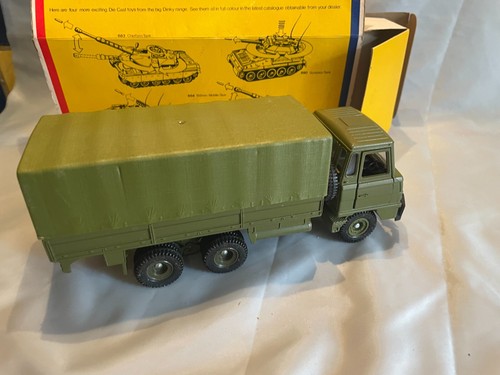 BOXED DINKY TOYS MODEL No 668 FODEN ARMY TRUCK - Picture 5 of 10