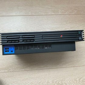 SONY PS2 PlayStation 2 SCPH-10000 Black Console  Controller ＋ Cable Set NTSC-J