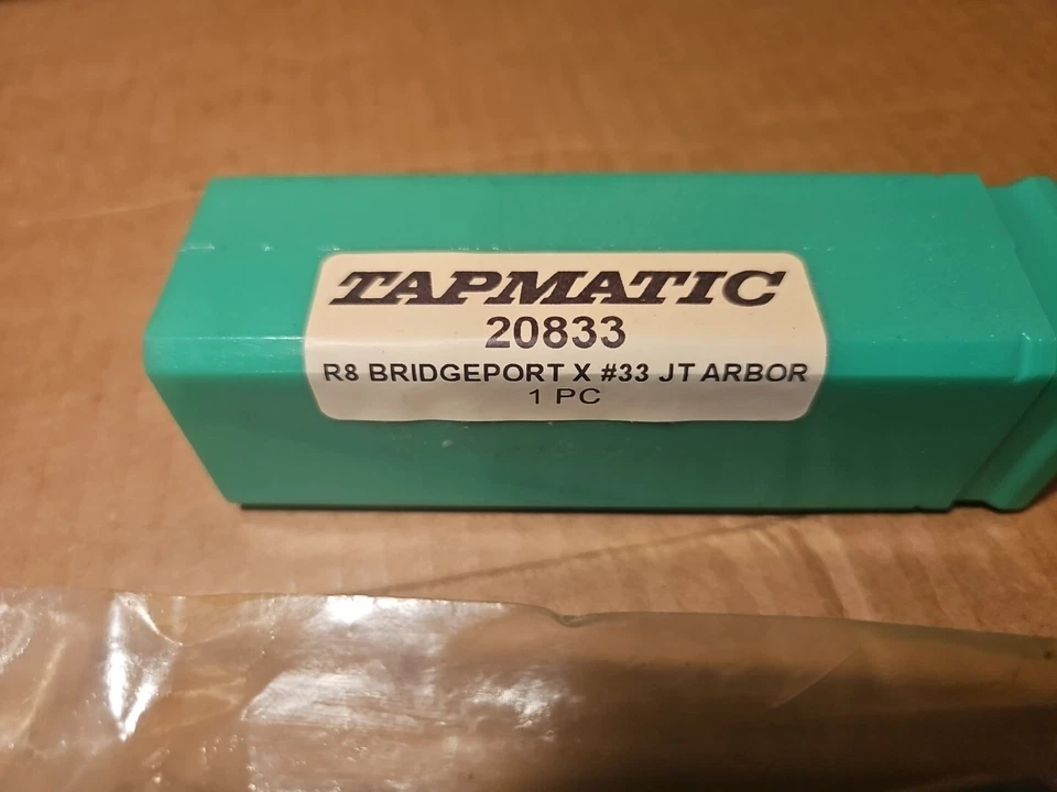 Tapmatic 20833 R8 Bridgeport X #33 JT Arbor Foto 2 de 4