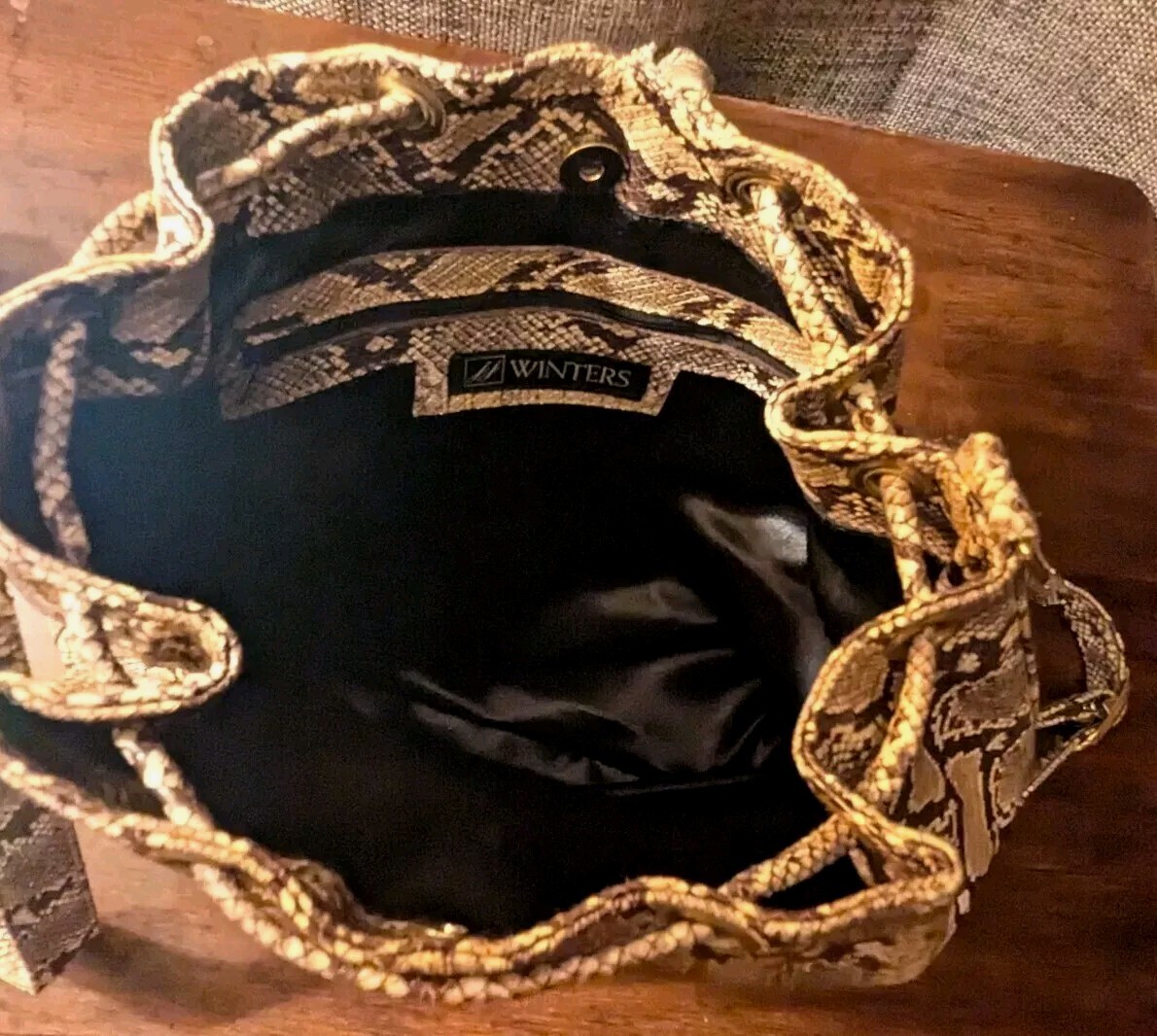 JJ Winters- Cleo (Real Python) Leather Convertibl… - image 14