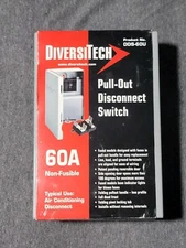 ●Diversitech DDS-60U Pull-Out Disconnect Switch 60 amp. Brand NEW !