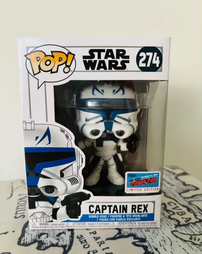 Funko Pop! Star Wars Captain Rex #274 Bobble-Head 2018 Fall Convention Exclusive