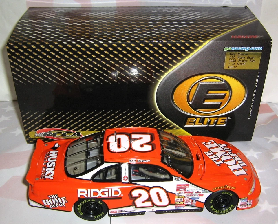 RCCA ELITE / TONY STEWART / #20 = HOME DEPOT = RÍGIDO / GRAN PREMIO PONTIAC 2001 Foto 4 de 4
