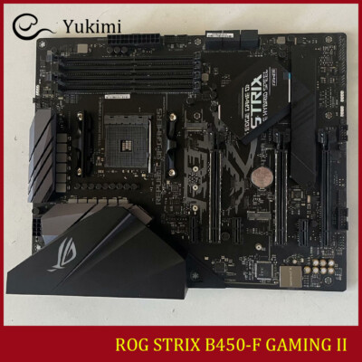 FOR ASUS ROG STRIX B450-F GAMING II DDR4*4 128GB HDMI DisplayPort Ｍotherboard