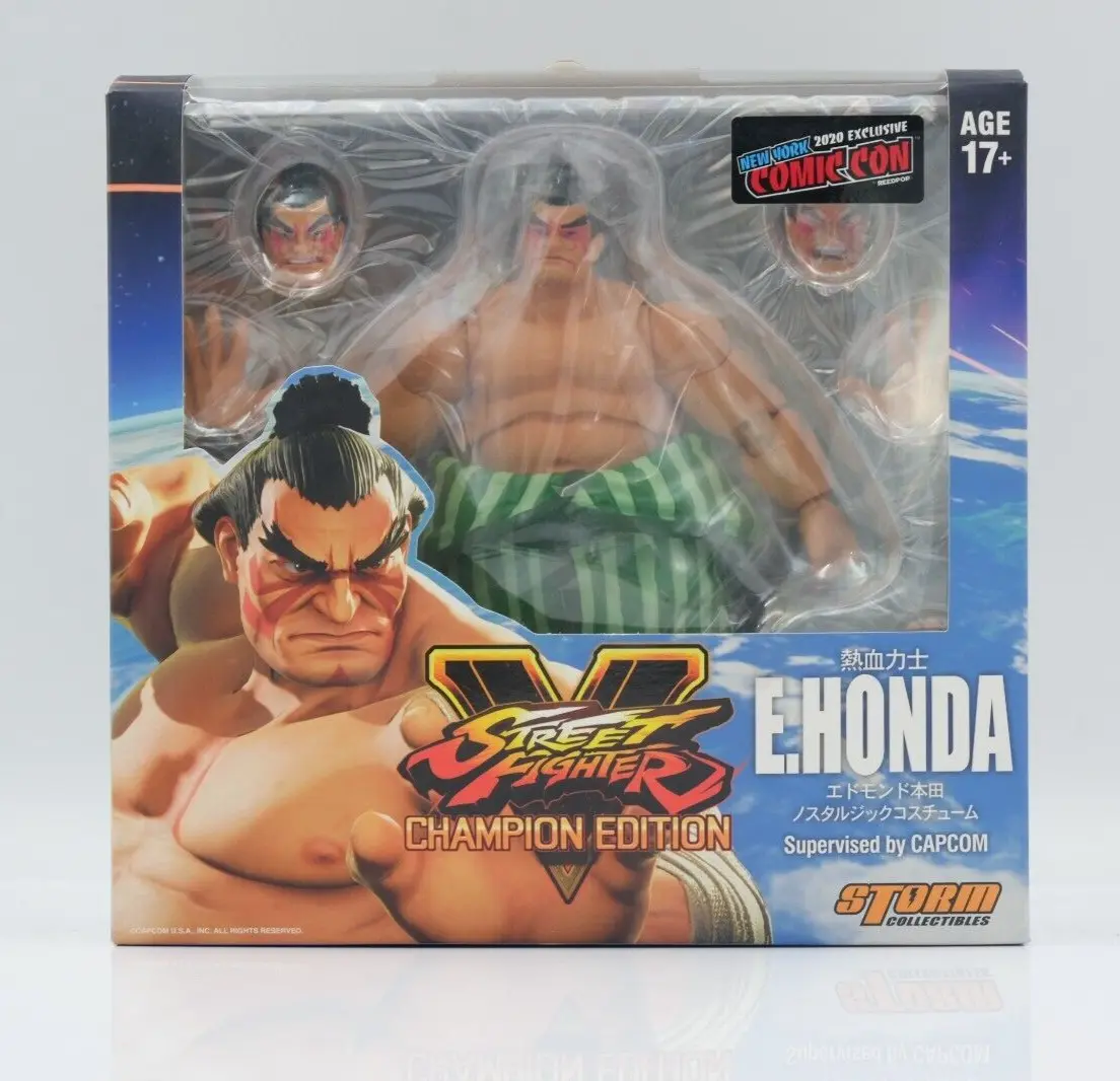 Storm Collectibles Street Fighter V E. Honda 1/12 Green NYCC 2020 Exclusive  NEW!