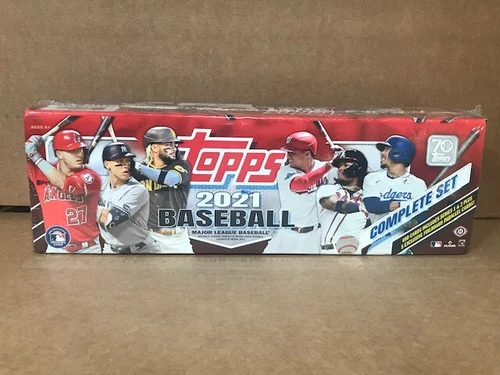 2021 Topps Baseball Complete Factory Hobby Set Sealed