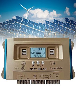 30A/60A/100A MPPT Wind Solar Hybrid Laderegler 12V24V36V48V Solarladeregler