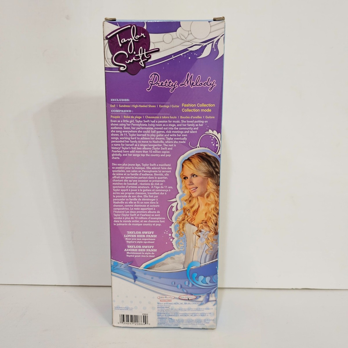 Taylor Swift Barbie Doll Pretty Melody 2010 Collection JAKKS