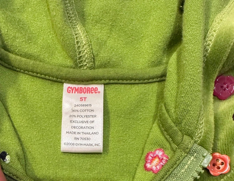 Chaqueta de terciopelo Gymboree All About Buttons Foto 3 de 4