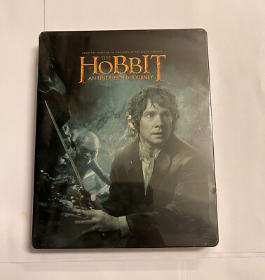 The Hobbit: An Unexpected Journey (Blu-ray/DVD, Steelbook) SEALED