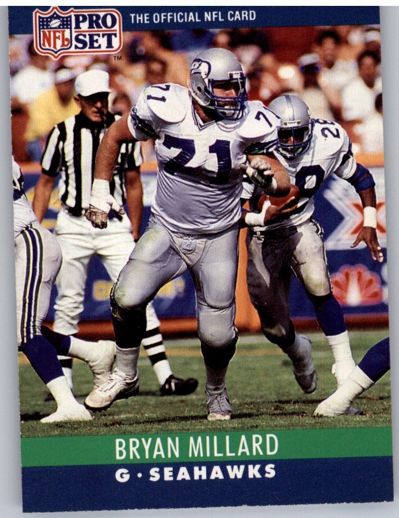 1990 Pro Set FACT Cincinnati #303 Bryan Millard