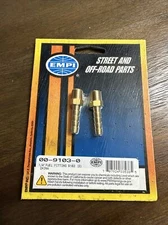 EMPI VW Bus, Bug 1/4 Fuel Fittings For 9102 Pressure Regulator 9103, NEW