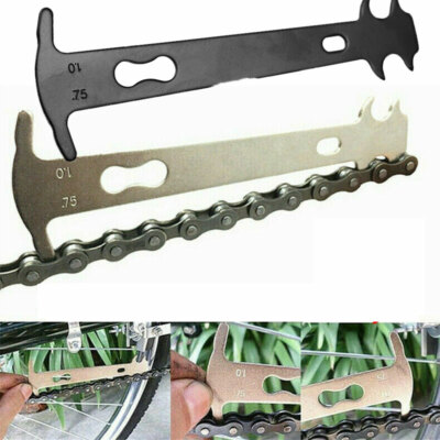 Bicycle Bike Chain Checker Wear Indicator Measure Tool Gauge Repair check 