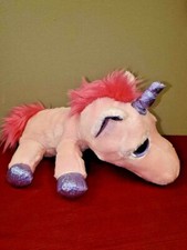 Russ Spirit Unicorn Plush Lil Peepers Pink Purple Sparkle Stuffed Animal