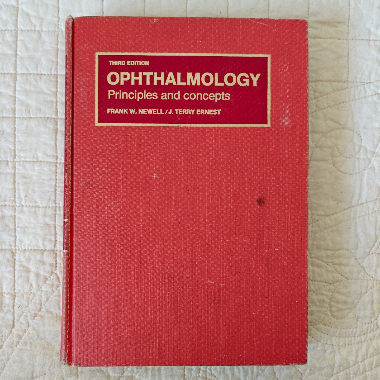 OPHTHALMOLOGY Principles and Concepts 3rd Ed 1974 Opticians Optometry Ophthalmic
