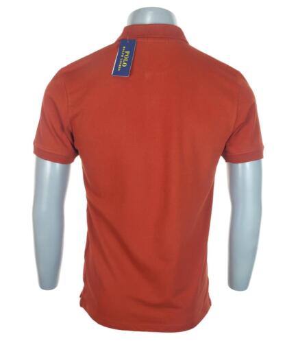 Neu echtes Herren Ralph Lauren Stretch Poloshirt geprägt rot - Bild 4 von 4