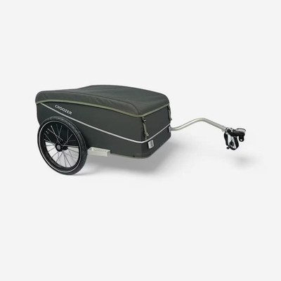CROOZER CARGO Fahrradanhänger ''EKKE'' in Khaki Lastenanhänger Transportanhänger
